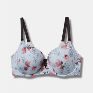 Torrid perfect T-shirt Bra Floral Print Bra